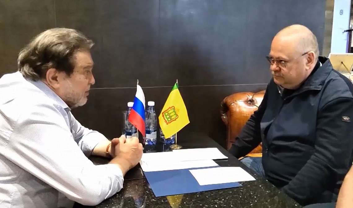 Губернатор Олег Мельниченко в Ташкенте встретился с Чрезвычайным и Полномочным послом России в Узбекистане Олегом Мальгиновым
